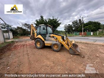 Retro Escavadeira Caterpillar 416E