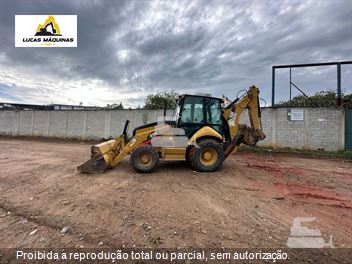 Retro Escavadeira Caterpillar 416E