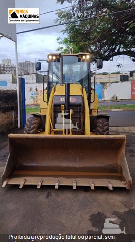 Retro Escavadeira Caterpillar 416