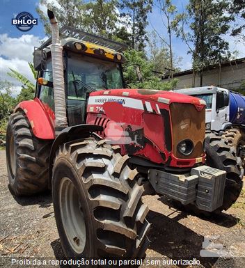 Trator Agrícola Massey Ferguson MF7140