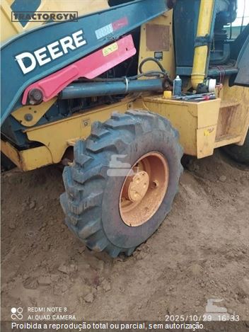 Retro Escavadeira John Deere 310L