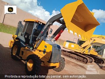 Retro Escavadeira John Deere 310P