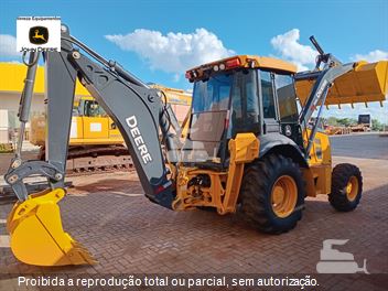 Retro Escavadeira John Deere 310P