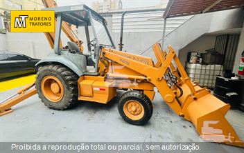 Retro Escavadeira Case 580L