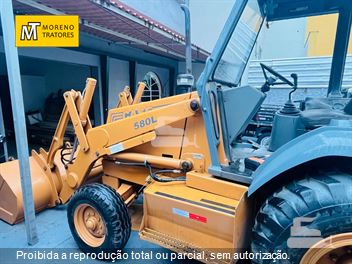Retro Escavadeira Case 580L