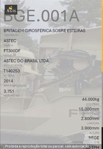 Britador - Rebritador Astec FT300DF