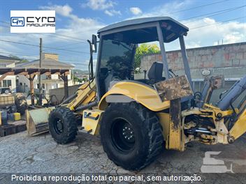 Retro Escavadeira New Holland LB110