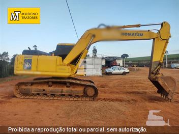 Escavadeira Komatsu PC160
