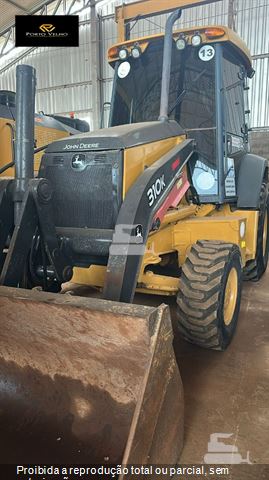 Retro Escavadeira John Deere 310K