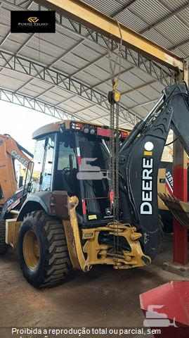 Retro Escavadeira John Deere 310K