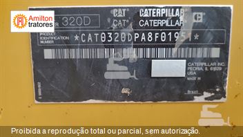 Escavadeira Caterpillar 320D