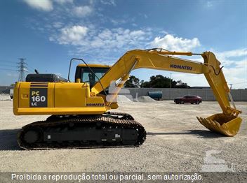 Escavadeira Komatsu PC160