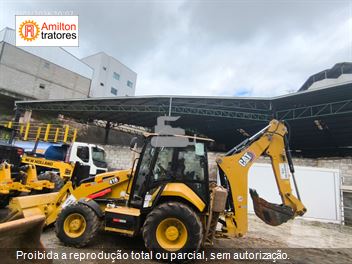 Retro Escavadeira Caterpillar 416F