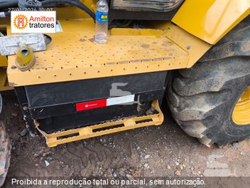 Retro Escavadeira Caterpillar 416F