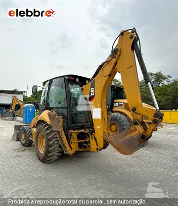 Retro Escavadeira Caterpillar 416E