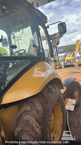 Retro Escavadeira Caterpillar 416E