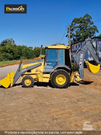 Retro Escavadeira John Deere 310K