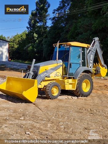 Retro Escavadeira John Deere 310K