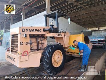 Rolo Compactador Dynapac CA25
