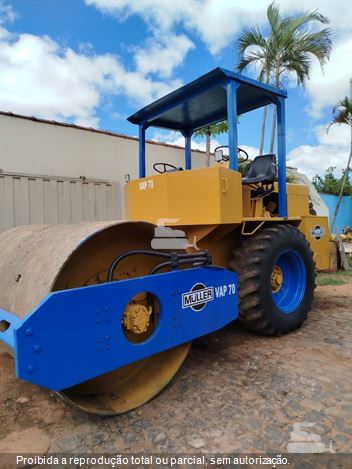 Rolo Compactador Muller VAP70