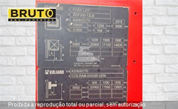 Empilhadeira Kalmar DCF 200