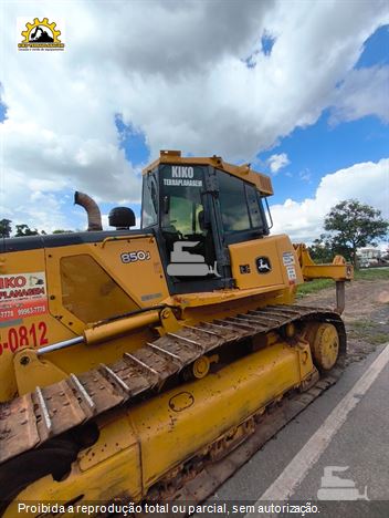 Trator de Esteira John Deere 850J