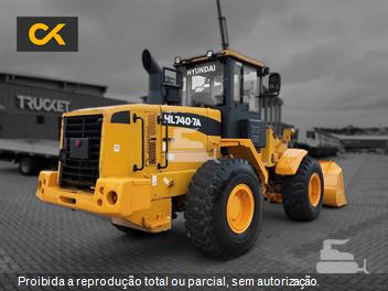 Pá Carregadeira Hyundai HL740-7A