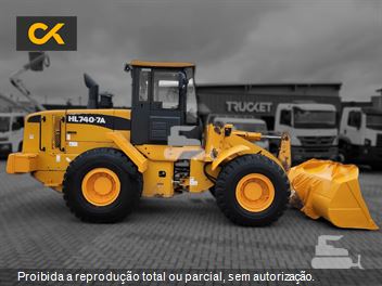 Pá Carregadeira Hyundai HL740-7A