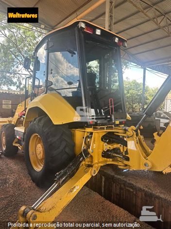 Retro Escavadeira Caterpillar 416