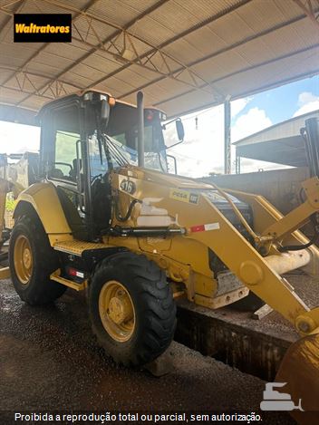 Retro Escavadeira Caterpillar 416