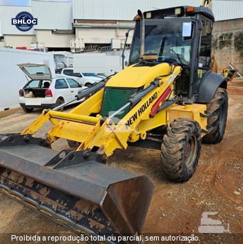 Retro Escavadeira New Holland B95B