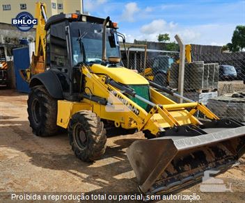 Retro Escavadeira New Holland B95B