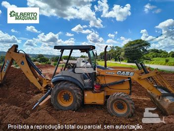 Retro Escavadeira Case 580N