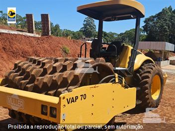 Rolo Compactador Muller VAP70