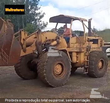 Pá Carregadeira Caterpillar 966C