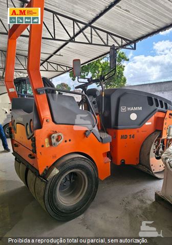 Rolo Compactador Hamm HD 14 VT