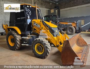 Retro Escavadeira JCB 3CX