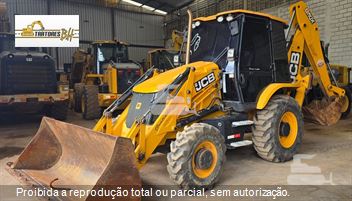 Retro Escavadeira JCB 3CX