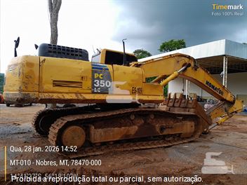 Escavadeira Komatsu PC350