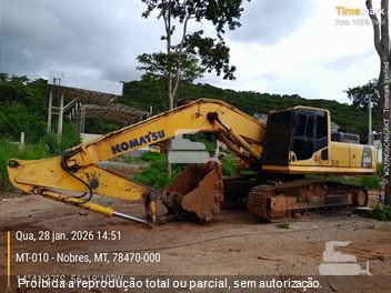 Escavadeira Komatsu PC350