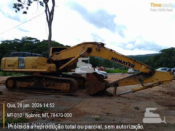 Escavadeira Komatsu PC350