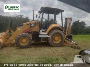 Retro Escavadeira Caterpillar 416F2