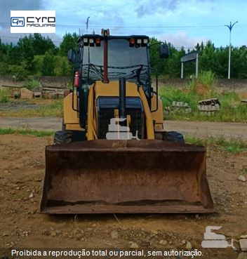 Retro Escavadeira Caterpillar 416