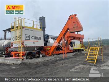 Usina de Asfalto Ciber iNOVA 1500