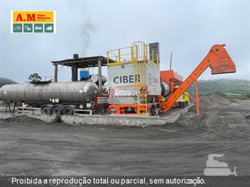 Usina de Asfalto Ciber iNOVA 1500