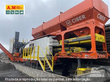 Usina de Asfalto Ciber iNOVA 1500