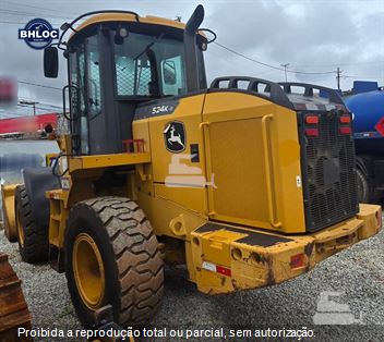 Pá Carregadeira John Deere 524K-II