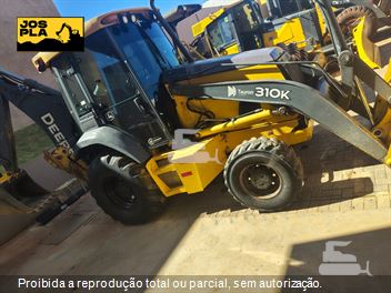 Retro Escavadeira John Deere 310K