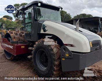 Rolo Compactador Dynapac CA25D Rhino
