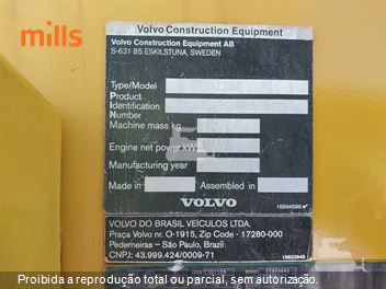 Pá Carregadeira Volvo L70F